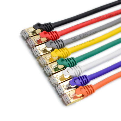 RJ45 εσωτερικό Cat5e σακακιών PVC συνδετήρων UTP σκοινί μπαλωμάτων FTP, 10m Cat5e Ethernet καλώδιο