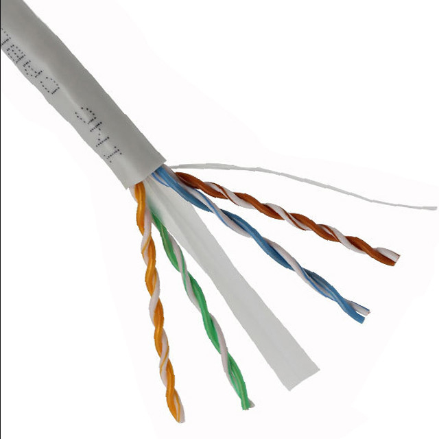 SF/UTP 6 ζευγάρια γατών 6 24AWG 23AWG Cat5e εσωτερικό καλώδιο του τοπικού LAN UTP
