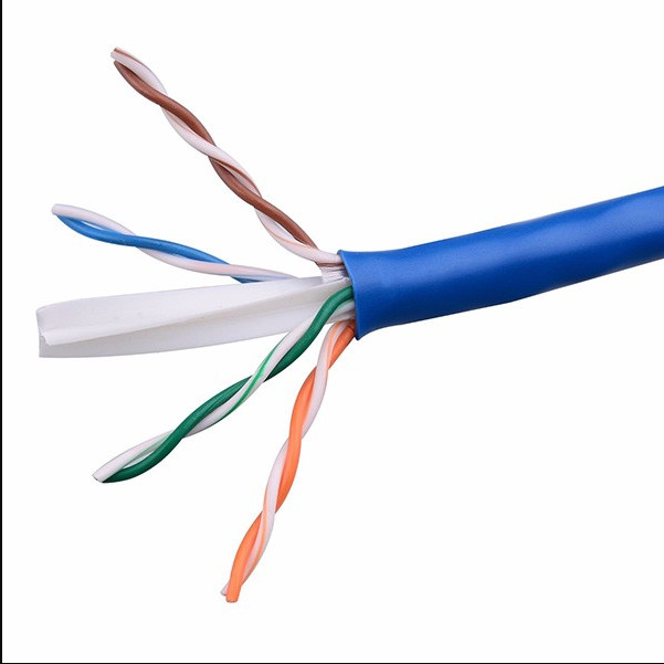 ISO CPR ETL 6 UTP του τοπικού LAN ζευγάρια γατών 6 καλωδίων 24AWG 23AWG Cat5e εσωτερικών