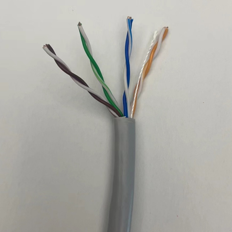 Άμεσο καλώδιο 305-μετρητών CAT5E Ethernet πώλησης εργοστασίων με τους γυμνούς αγωγούς χαλκού