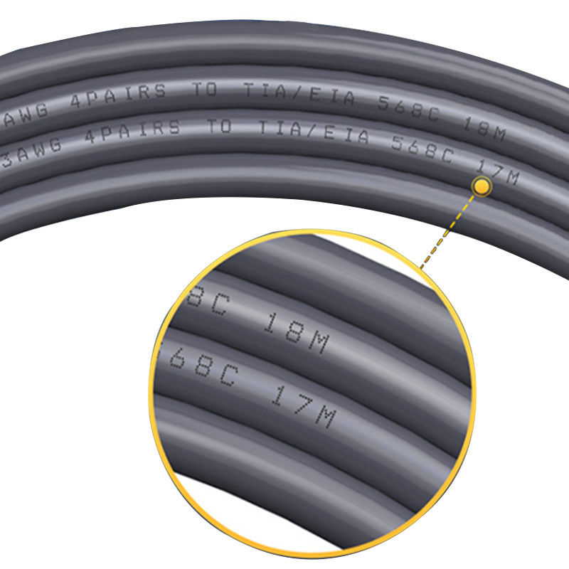 UTP Cat6 Δίκτυο και καλώδιο LAN 305M μήκος 23 AWG διάμετρος 23 AWG