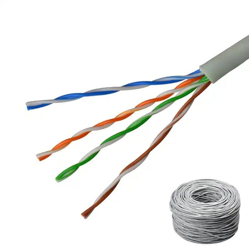 Καλώδιο RJ45 LAN Κατηγορία 5e 24 AWG Διάμετρος αγωγού PVC για απρόσκοπτη σύνδεση