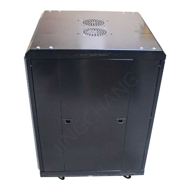 Κλειδί κλειδώματος 18U Rack Δικτύου με δομή 4 πόστ για βελτιωμένη οργάνωση