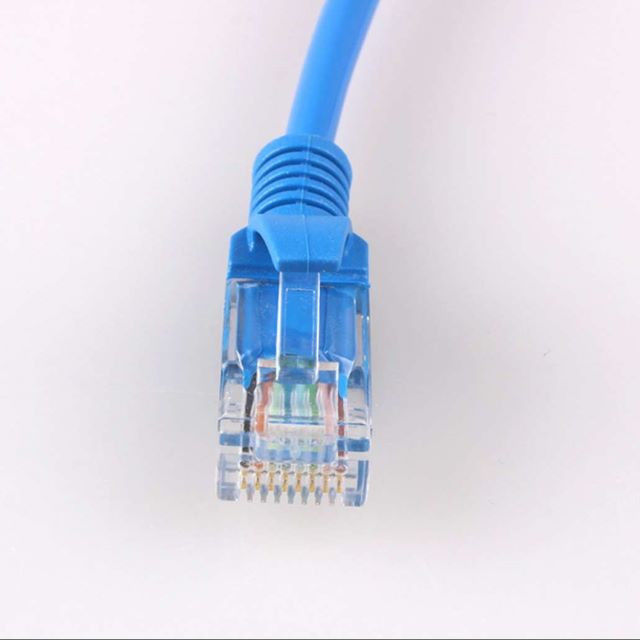 Σκοινί μπαλωμάτων διάφορων μηκών RJ45 σε RJ45 UTP 24AWG Cat6 4 ζευγάρια 8P8C