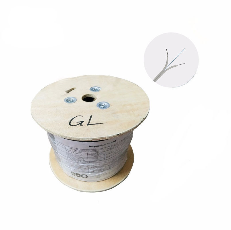 Καλώδιο 1 πυρήνας 2 καλώδιο πτώσης πυρήνων FTTH G657 οπτικών ινών