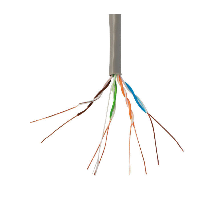 Cat5e U/UTP 0.5m κατηγορία 5 προσαρμοσμένο καλώδιο σακάκι του τοπικού LAN δικτύων