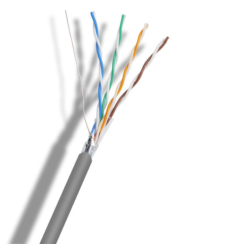 στριμμένος χαλκός FTP ασπίδων Ethernet καλωδίων του τοπικού LAN δικτύων σκοινιού FTP 305m Cat6