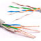 Καλώδιο PVC Cat5e χαλκού μη ασπίδων 24AWG ANATEL, γάτα 5e καλωδίωσης καλωδίων Ethernet