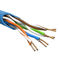 UTP 4 24AWG 1M Cat5e ΖΕΥΓΆΡΙΑ σκοινιού μπαλωμάτων, 50 καλώδιο FT Cat5e Ethernet