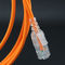 Σταθερό LSZH σκοινί μπαλωμάτων PVC Cat6 υψηλής ταχύτητας, 1000 καλώδιο FT Cat6 Ethernet