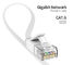 24AWG σκοινί μπαλωμάτων FTP UTP Cat6, Amp σκοινί Cat6 μπαλωμάτων για Ethernet