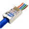 Cat6 προστατευμένη FTP καλυμμένη χρυσός επαφή Ethernet RJ45 συνελεύσεων STP καλωδίων δικτύων